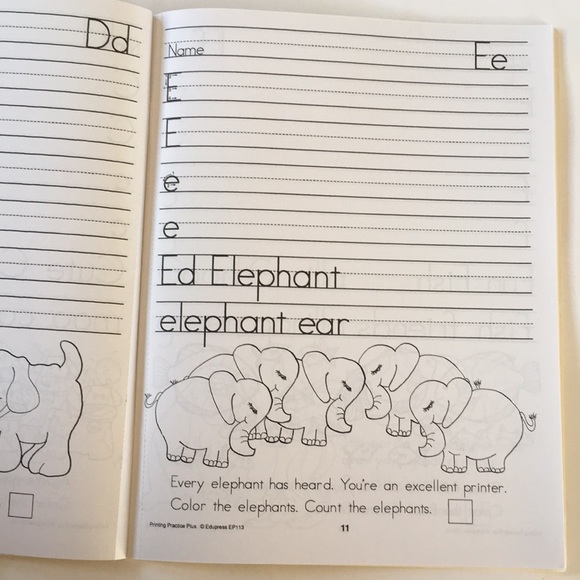 “Cutting and Handwriting” workbooks/black line bk - Picture 9 of 14